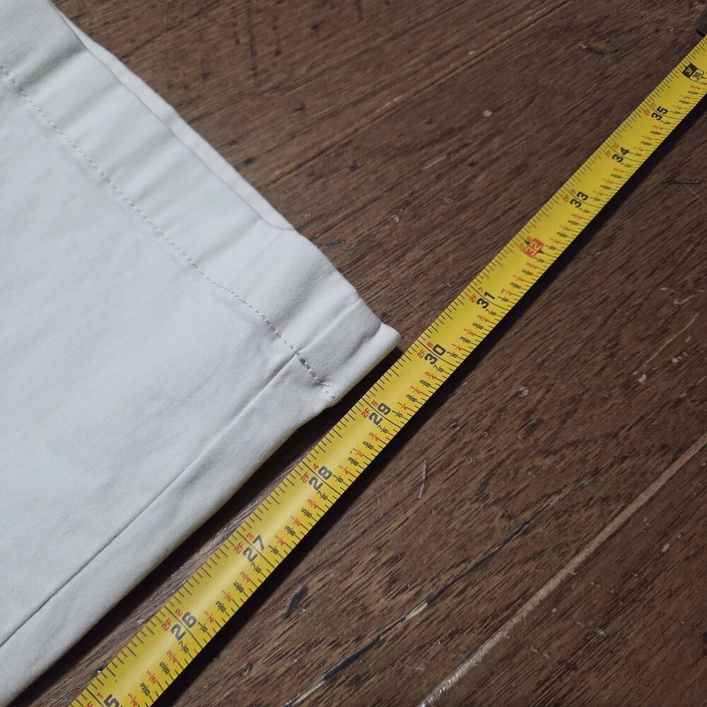 Tommy Bahama Boracay Flat Front Chino Pants Mens 40x30 Khaki Stretch Trousers - Picture 8 of 9